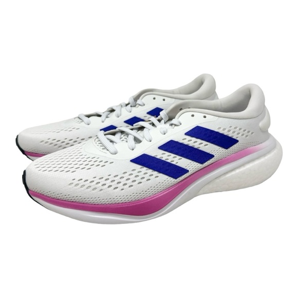 Adidas Men’s Supernova 2 HQ9939 White/Blue/Pink Size 9 - Picture 3 of 10